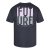 North Latitude T-Shirt With Back Print Crna - TALL T-shirts - Majice za Visoke Muškarce