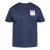 North Latitude T-Shirt With Print Tamnoplava - Majice Kratkih Rukava - Muške Majice Kratkih Rukava Veliki Brojevi 