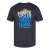 North Latitude Trail T-Shirt Crna - Majice Kratkih Rukava - Muške Majice Kratkih Rukava Veliki Brojevi 