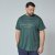 North Latitude T-Shirt Zelena/kaki - Majice Kratkih Rukava - Muške Majice Kratkih Rukava Veliki Brojevi 