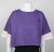 Nora Mikken AGNES Crop Top Purple - Majice Kratkih Rukava - 