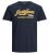 Jack & Jones Logo T-Shirt Navy - Majice Kratkih Rukava - Muške Majice Kratkih Rukava Veliki Brojevi 