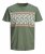 Jack & Jones Sunnys Tee Sea Spray - Majice Kratkih Rukava - Muške Majice Kratkih Rukava Veliki Brojevi 