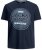 Jack & Jones Booster T-shirt Navy - Majice Kratkih Rukava - Muške Majice Kratkih Rukava Veliki Brojevi 