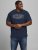 Jack & Jones Preston Crew Neck T-Shirt Navy - Majice Kratkih Rukava - Muške Majice Kratkih Rukava Veliki Brojevi 