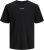 Jack & Jones JCOEDITION BERLIN T-Shirt Black - Majice Kratkih Rukava - Muške Majice Kratkih Rukava Veliki Brojevi 