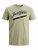 Jack & Jones JJELOGO TEE Light Green - Majice Kratkih Rukava - Muške Majice Kratkih Rukava Veliki Brojevi 