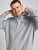 Jack & Jones JJESHARK SWEAT Hoodie Light Grey - Puloveri & dukserice - Muške Puloveri & dukserice veliki brojevi