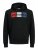 Jack & Jones CORP LOGO Hoodie Black - Puloveri & dukserice - Muške Puloveri & dukserice veliki brojevi