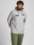 Jack & Jones CORP LOGO Hoodie Light Gray - Puloveri & dukserice - Muške Puloveri & dukserice veliki brojevi