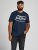 Jack & Jones JPRBLUBOOSTER TEE Navy - Majice Kratkih Rukava - Muške Majice Kratkih Rukava Veliki Brojevi 