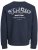 Jack & Jones Yuki Back Print Crew Neck Sweatshirt Sky Captain - Puloveri & dukserice - Muške Puloveri & dukserice veliki brojevi