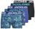  Jack & Jones Tropical Flowers Trunks 5-Pack Blue - Donje rublje & kupaće hlače - muške donje rublje veliki brojevi