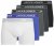 Jack & Jones Black Friday Trunks 5-Pack Black Grey Blue White - Donje rublje & kupaće hlače - muške donje rublje veliki brojevi