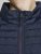 Jack & Jones MULTI BODYWARMER With COLLAR Navy Blazer - Jakne - Muške Jakne Veliki Brojevi
