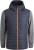 Jack & Jones MULTI QUILTED SET-IN Sleeves Jacket Grey Melange - Jakne - Muške Jakne Veliki Brojevi