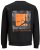 Jack & Jones JCOFILO Crew Neck Sweater with Back Print Black - Puloveri & dukserice - Muške Puloveri & dukserice veliki brojevi