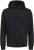 Jack & Jones BRADLEY Hoodie Black - Puloveri & dukserice - Muške Puloveri & dukserice veliki brojevi