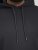 Jack & Jones BRADLEY Hoodie Black - Puloveri & dukserice - Muške Puloveri & dukserice veliki brojevi