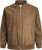 Jack & Jones ROCKY Faux Suede Bomber Jacket Brown - Jakne - Muške Jakne Veliki Brojevi