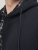 Jack & Jones BRADLEY Zip Hoodi Black - Puloveri & dukserice - Muške Puloveri & dukserice veliki brojevi