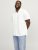 Jack & Jones Rodney Short Sleeve Polo White - Polo majice - Muške Polo Majice Veliki Brojevi
