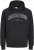 Jack & Jones CALEB Hoodie Black - Puloveri & dukserice - Muške Puloveri & dukserice veliki brojevi