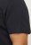 Jack & Jones CALEB VARSITY O-Neck T-Shirt Black - Majice Kratkih Rukava - Muške Majice Kratkih Rukava Veliki Brojevi 