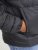 Jack & Jones SPRINT Quilted Collar Jacket Black - Jakne - Muške Jakne Veliki Brojevi