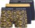 Jack & Jones SKULLROCK Trunks 3-Pack Navy Blazer - Donje rublje & kupaće hlače - muške donje rublje veliki brojevi