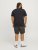 Jack & Jones JJSKULL ROCK T-Shirt Black - Majice Kratkih Rukava - Muške Majice Kratkih Rukava Veliki Brojevi 