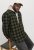 Jack & Jones ZAC Brushed Long Sleeve Overshirt Green - Košulje - Muške Košulje Veliki Brojevi