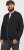 Jack & Jones PANNEL Turtleneck Knitted Sweater with Zipper Black - Puloveri & dukserice - Muške Puloveri & dukserice veliki brojevi