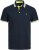 Jack & Jones PAULOS Short Sleeve Polo Dark Navy/NEON - Polo majice - Muške Polo Majice Veliki Brojevi
