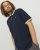 Jack & Jones PAULOS Short Sleeve Polo Dark Navy/NEON - Polo majice - Muške Polo Majice Veliki Brojevi