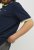 Jack & Jones PAULOS Short Sleeve Polo Dark Navy/NEON - Polo majice - Muške Polo Majice Veliki Brojevi