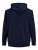 Jack & Jones Basic Sweat Zip Hood Navy Blazer - Puloveri & dukserice - Muške Puloveri & dukserice veliki brojevi