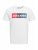 Jack & Jones JJECORP Logo Play T-Shirt White - Majice Kratkih Rukava - Muške Majice Kratkih Rukava Veliki Brojevi 