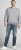 Jack & Jones Basic Sweatshirt Light Grey Melange - Puloveri & dukserice - Muške Puloveri & dukserice veliki brojevi