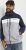 Jack & Jones RUSH White/Grey Blocking Bomber Jacket with Hood Navy Blazer - Jakne - Muške Jakne Veliki Brojevi