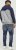 Jack & Jones RUSH White/Grey Blocking Bomber Jacket with Hood Navy Blazer - Jakne - Muške Jakne Veliki Brojevi