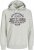Jack & Jones 2 COL LOGO Hoodie White Melange - Puloveri & dukserice - Muške Puloveri & dukserice veliki brojevi