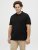 Jack & Jones AUSTIN CLASSIC Polo Black - Polo majice - Muške Polo Majice Veliki Brojevi