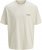 Jack & Jones Lington Crew Neck T-Shirt White - Majice Kratkih Rukava - Muške Majice Kratkih Rukava Veliki Brojevi 