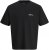 Jack & Jones Lington Crew Neck T-Shirt Black - Majice Kratkih Rukava - Muške Majice Kratkih Rukava Veliki Brojevi 