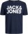 Jack & Jones CORP Logo T-Shirt Navy Blazer - Majice Kratkih Rukava - Muške Majice Kratkih Rukava Veliki Brojevi 