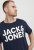Jack & Jones CORP Logo T-Shirt Navy Blazer - Majice Kratkih Rukava - Muške Majice Kratkih Rukava Veliki Brojevi 