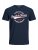 Jack & Jones JJELOGO TEE Navy - Majice Kratkih Rukava - Muške Majice Kratkih Rukava Veliki Brojevi 