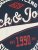 Jack & Jones JJELOGO TEE Navy - Majice Kratkih Rukava - Muške Majice Kratkih Rukava Veliki Brojevi 