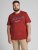 Jack & Jones JJELOGO TEE Red - Majice Kratkih Rukava - Muške Majice Kratkih Rukava Veliki Brojevi 